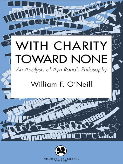 Title details for With Charity Toward None by William F. O'Neill - Wait list